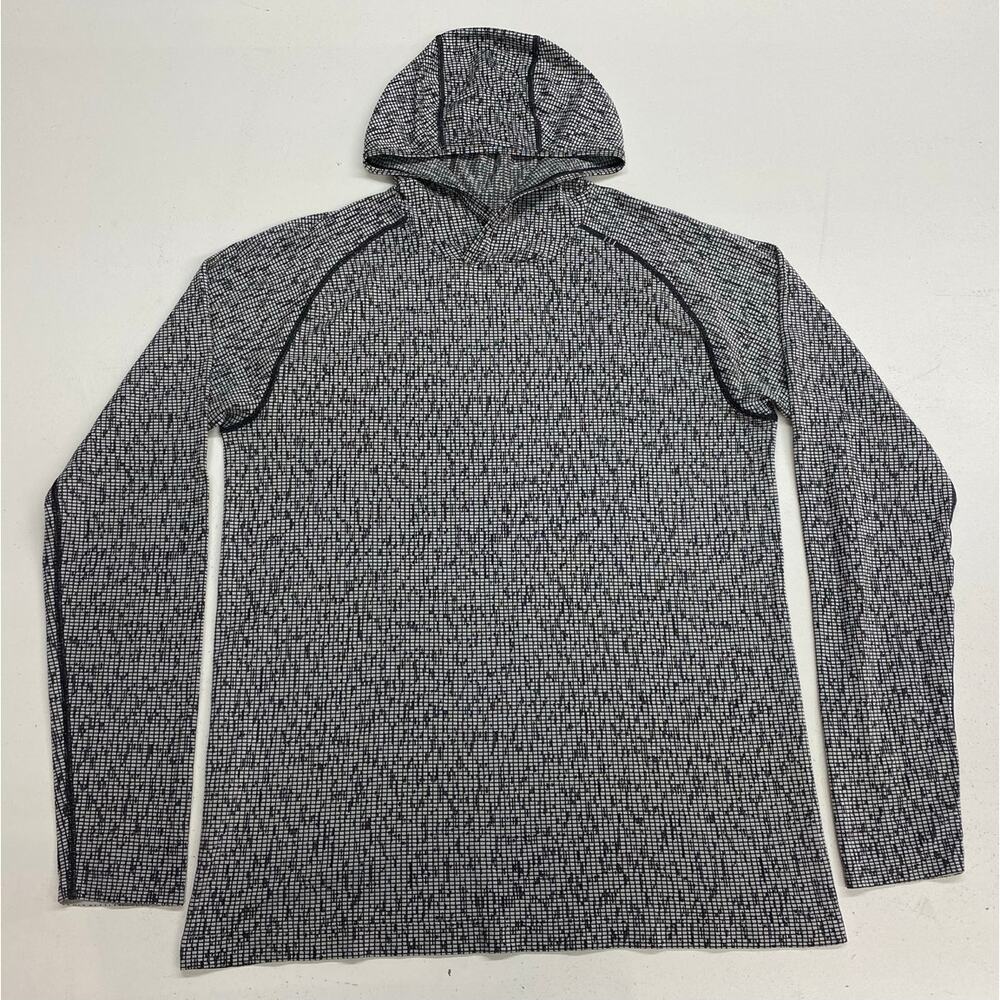 Lululemon Metal Vent Tech 2.0 geometric performance lightweight pullover hoodie